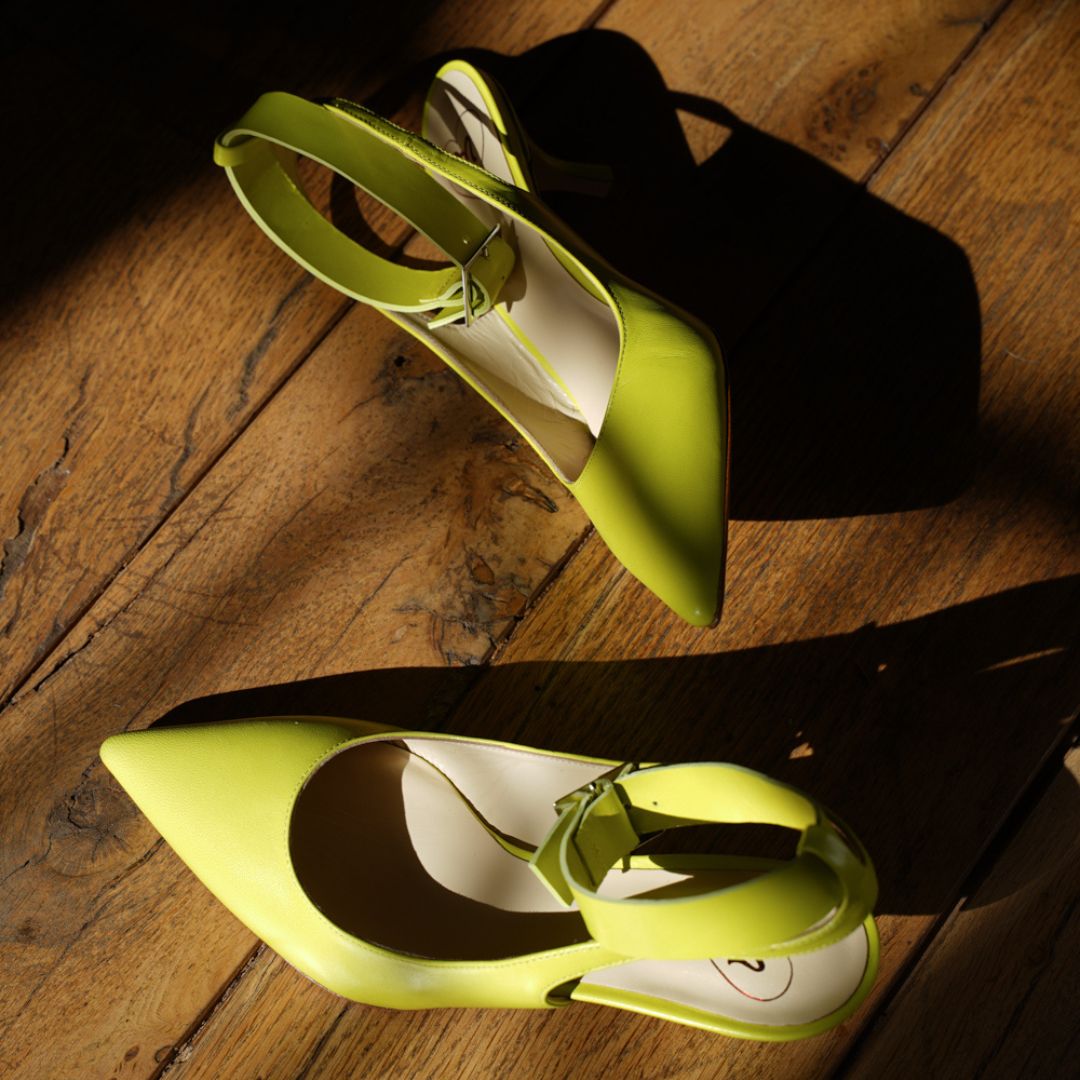 Slingback Marais Lime