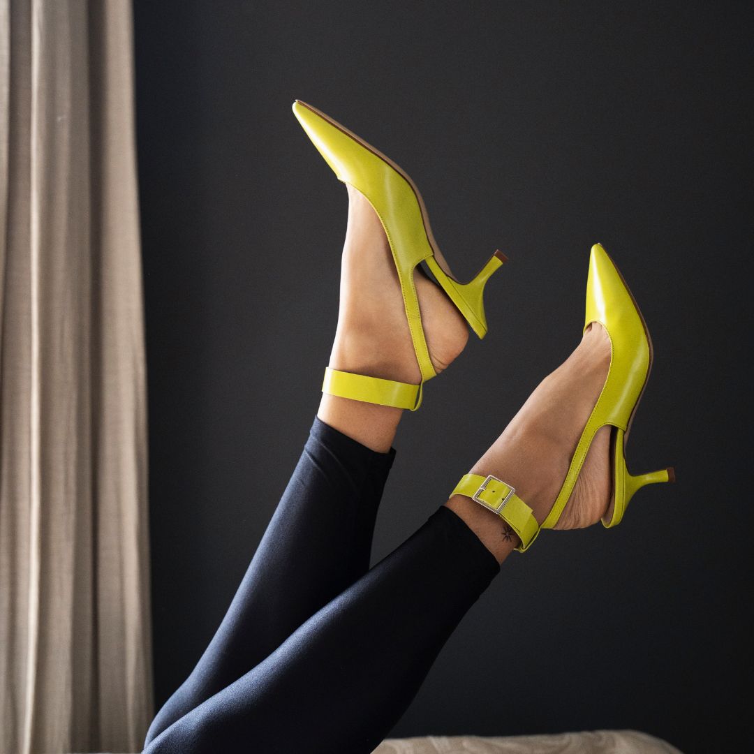 Slingback Marais Lime